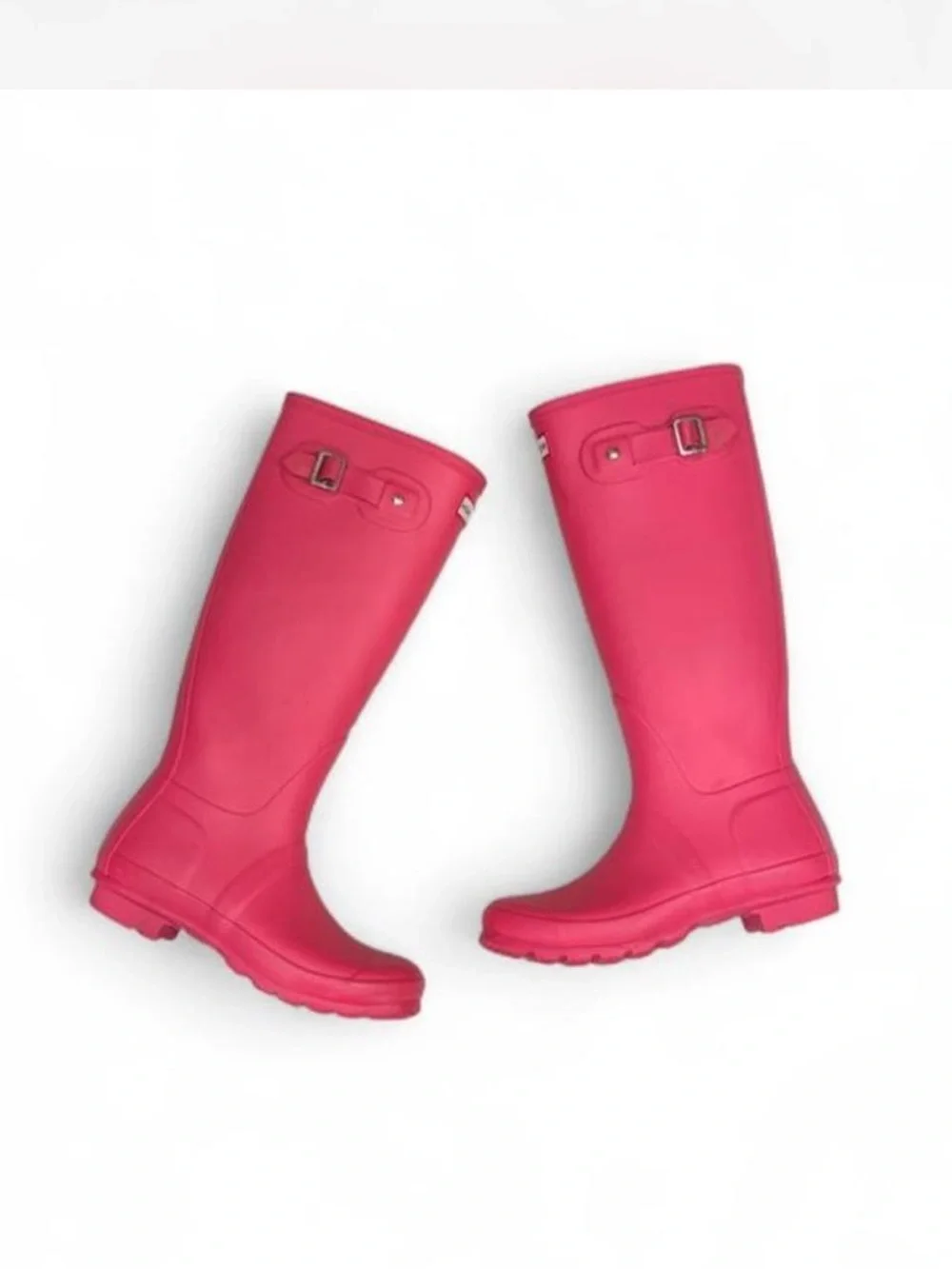 Hunter hot bright pink  Rain Boots